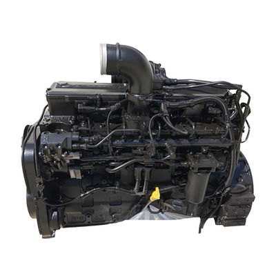Marine Six Cylinder Diesel Engine Assembly Euro 4 QSL10 375HP
